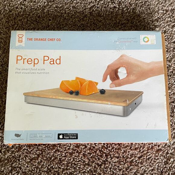 The Orange Chef Co The Smart Food Scale Prep Pad - Picture 1 of 16